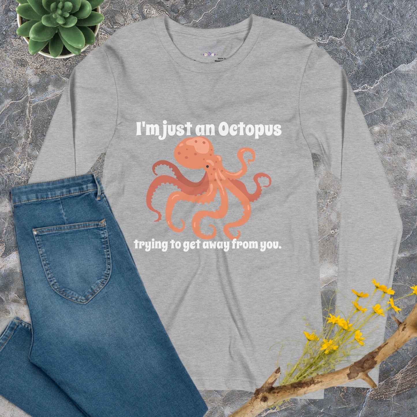 Anti-Social Octopus Tee - Unisex