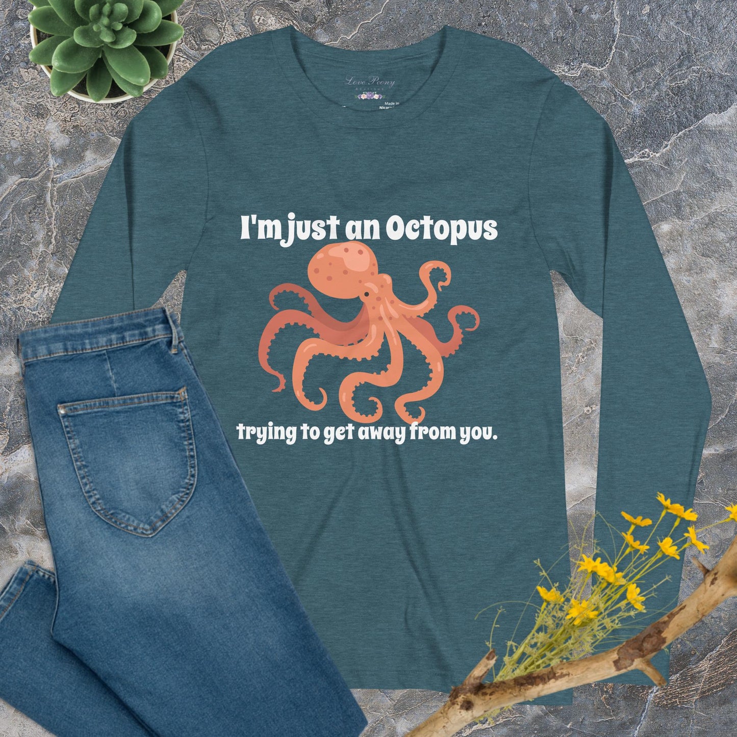 Anti-Social Octopus Tee - Unisex