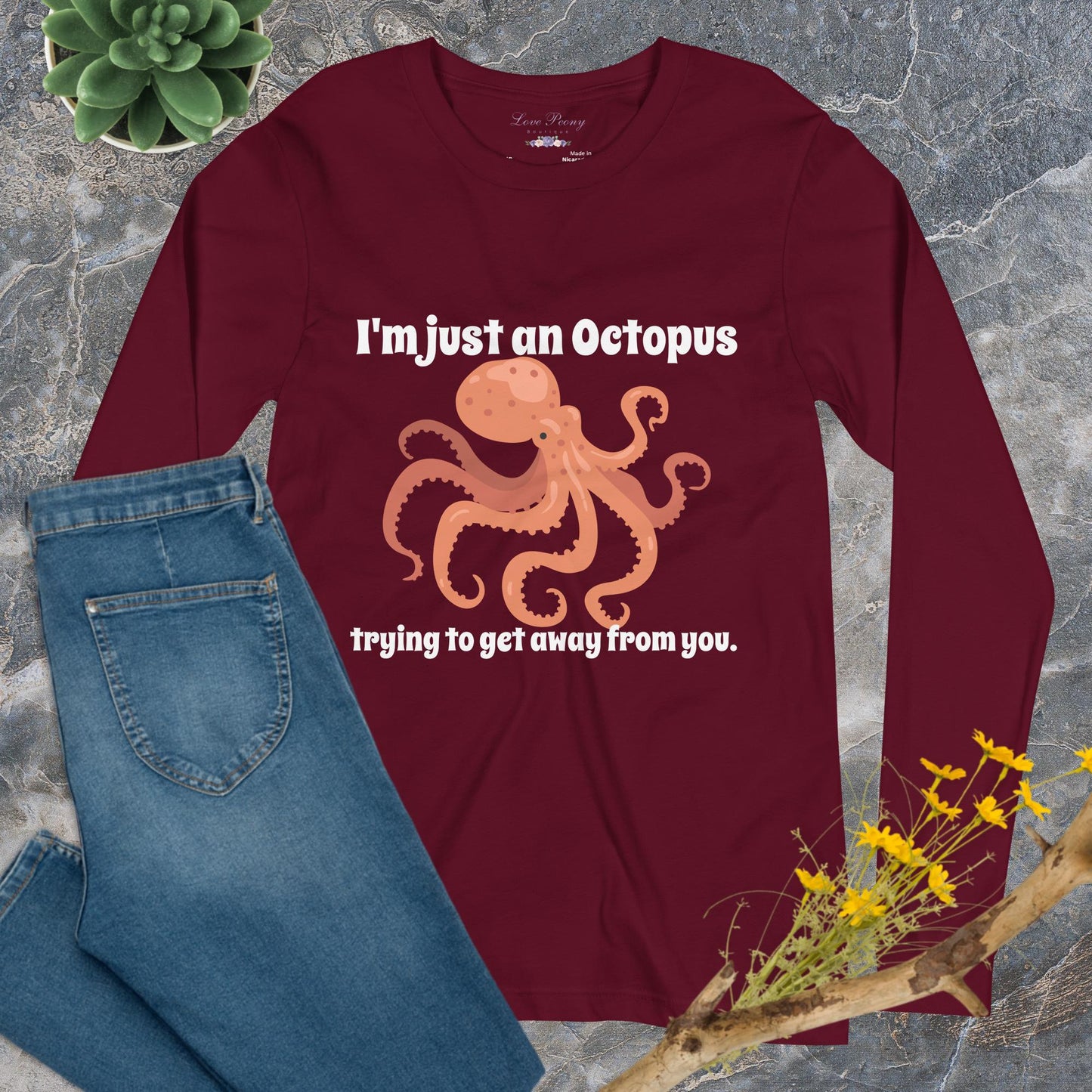 Anti-Social Octopus Tee - Unisex