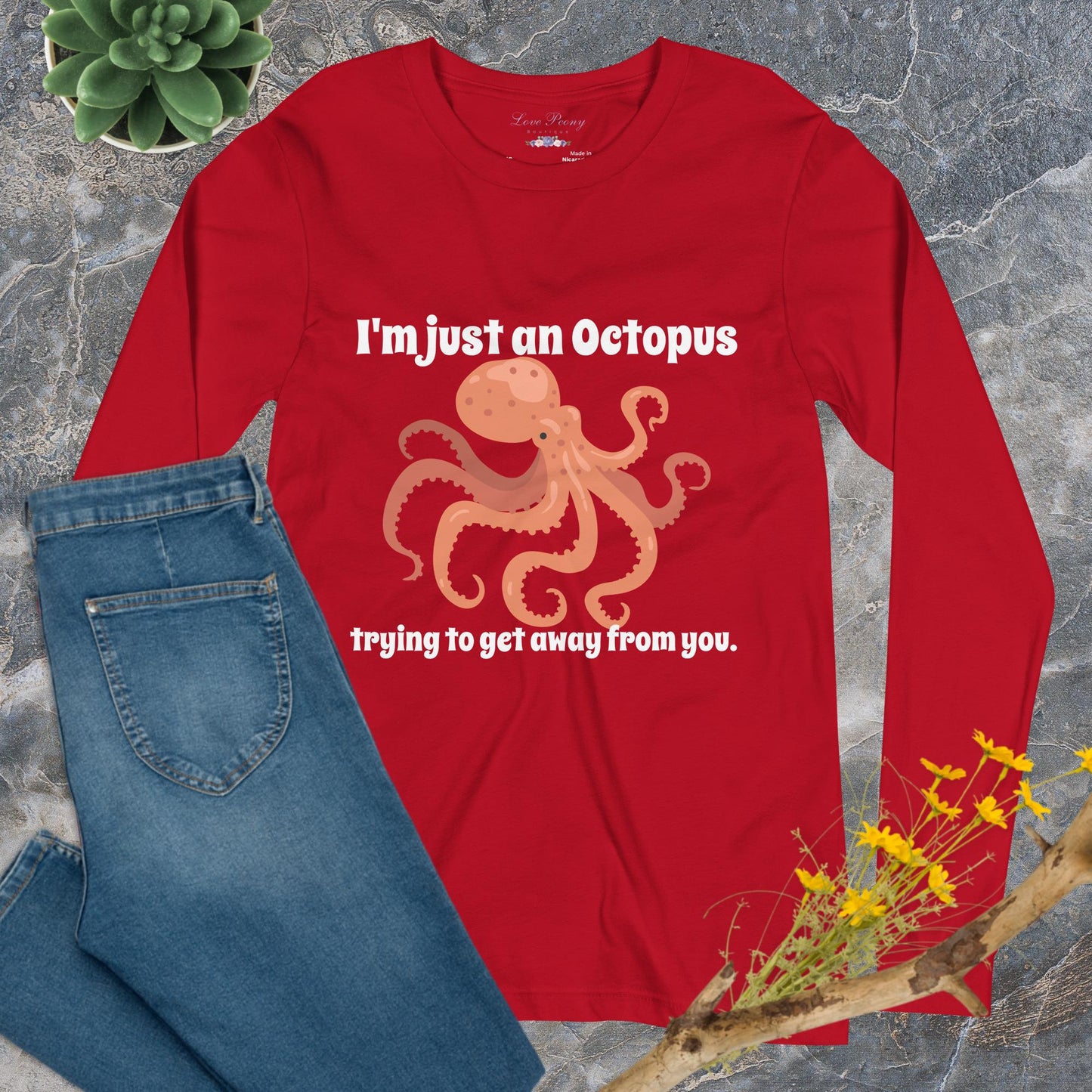 Anti-Social Octopus Tee - Unisex