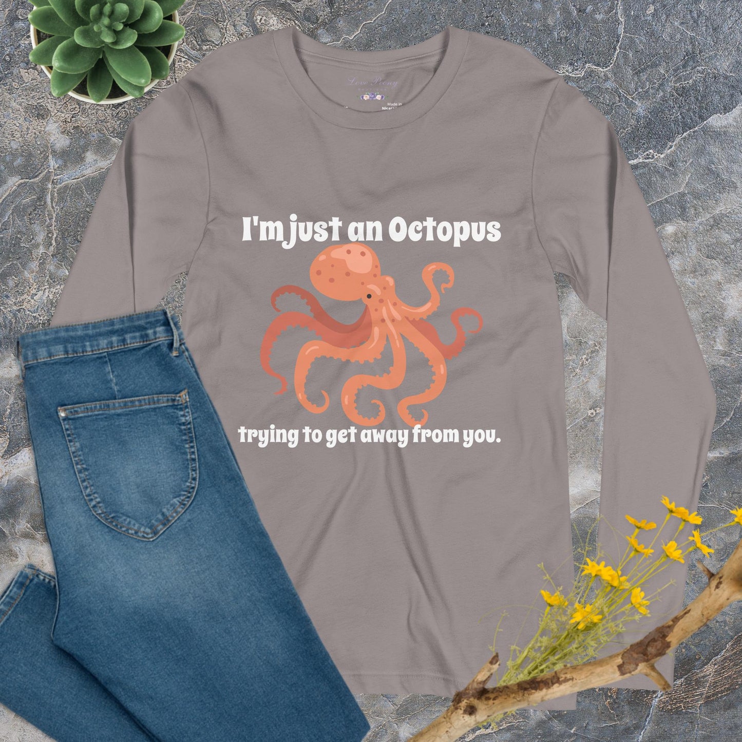 Anti-Social Octopus Tee - Unisex