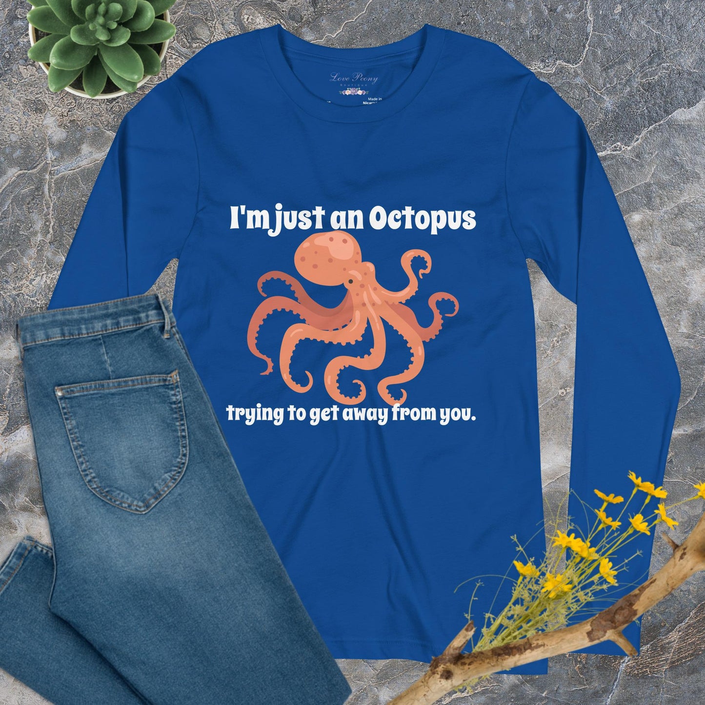 Anti-Social Octopus Tee - Unisex